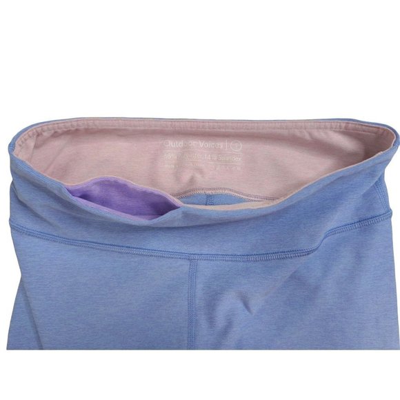 Outdoor Voices 7/8 Leggings Womens S Color Block Blue Purple Pink Athletic - Picture 6 of 9